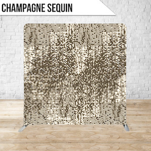 champagne sequin backdrop