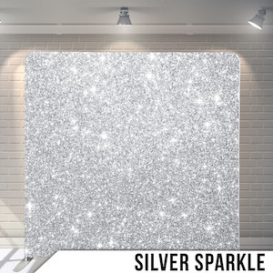 silver sequin sparkle backdrop