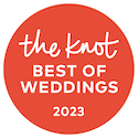 The Knot Best of weddings badge 2023