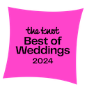 The Knot Best of weddings badge 2024